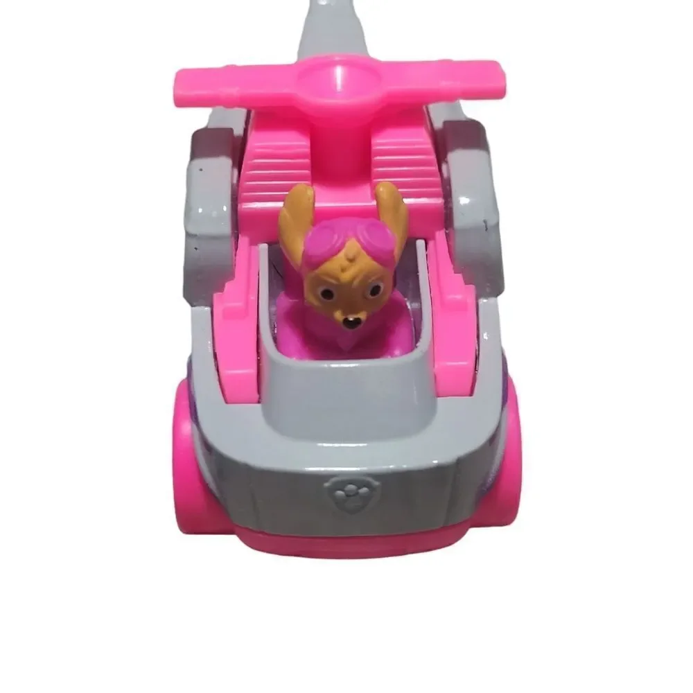 Paw Patrol neon die-cast rescue vehicle set